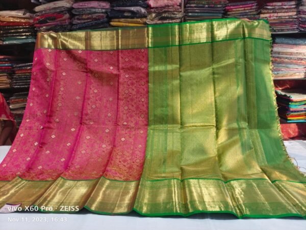 pink kanjivaram silk sarees