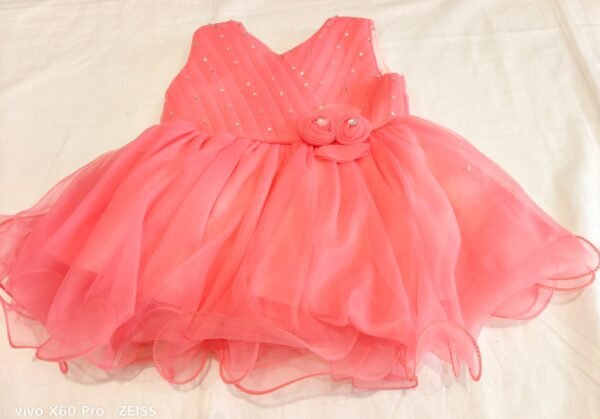 Crossandra Party Wear Baby Frock