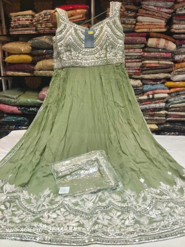 Green work party wear Naira Cut suit