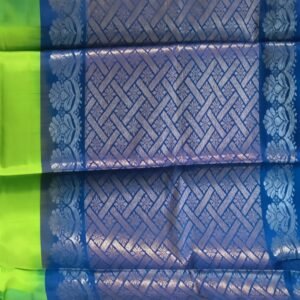 GREEN and BLUE PURE KUPPADAM PATTU SAREE